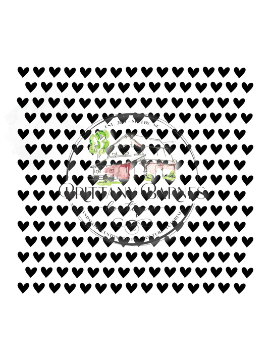 Heart Stencil: Offset